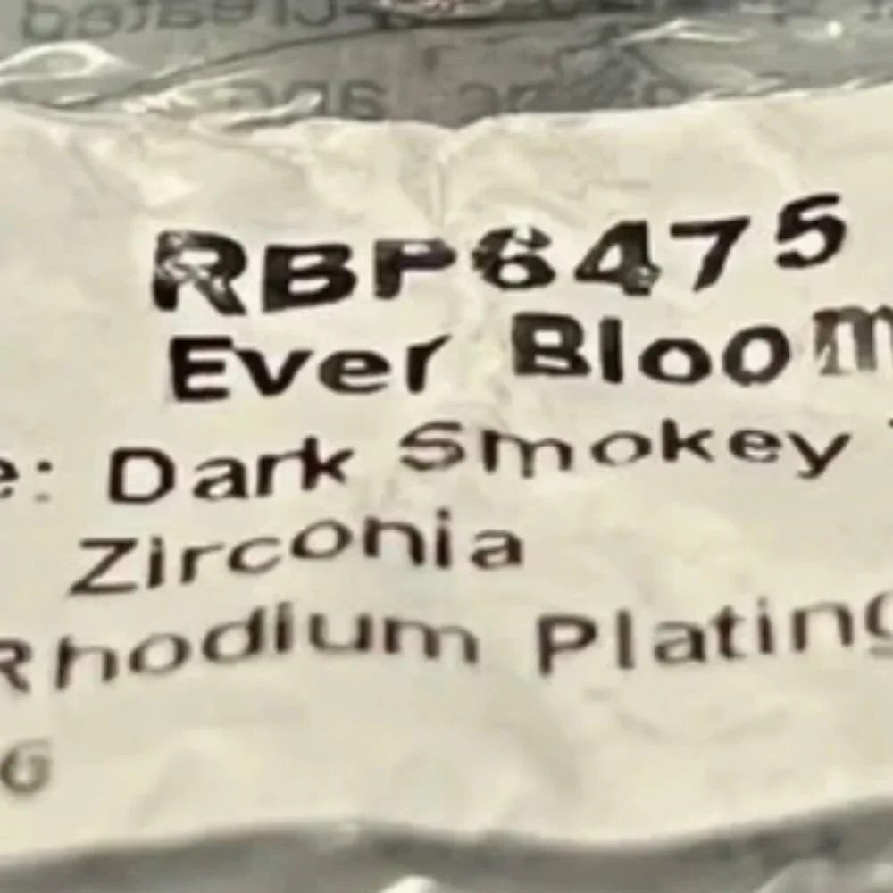 Bomb Party Ever Bloom Ring sterling silver sz 8 - Picture 3 of 4